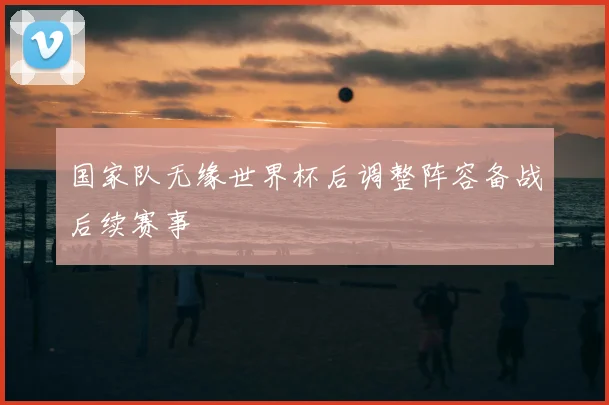 国家队无缘世界杯后调整阵容备战后续赛事