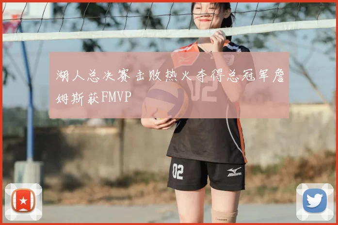 湖人总决赛击败热火夺得总冠军詹姆斯获FMVP